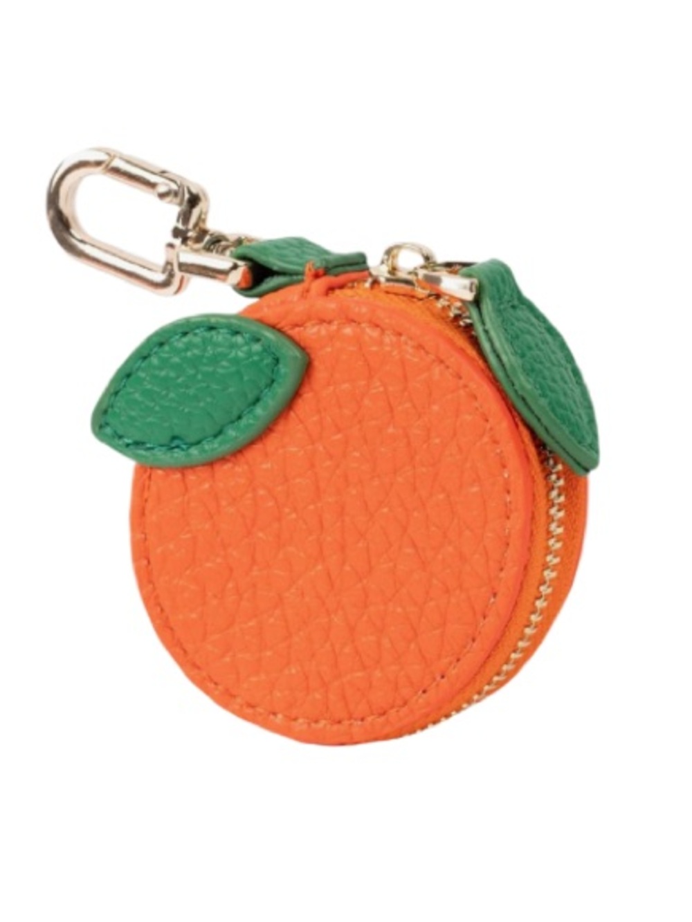 NEW in package Piper • K orange bag charm & key chain. Trendy. Travel.